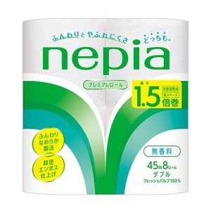 ネピアＰトイレットロール１．５倍巻ダブル８Ｒ