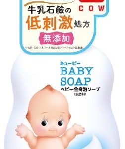 キューピー全身ベビーソープ泡ポンプ400ml