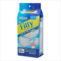 フィッティ耳ゴムふわり３０枚ホワイトふつう