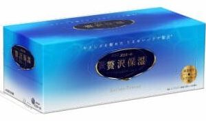 エリエール 箱ティシュー 贅沢保湿 200組×1箱