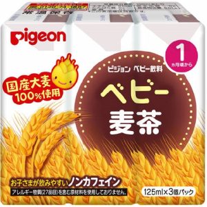 ピジョンベビー麦茶１２５ｍｌ×３