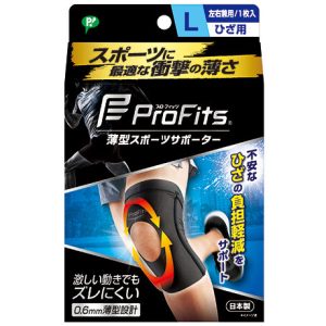 ピップ薄型圧迫サポータープロ・ひざ用Lウスガタアッパクヨウ