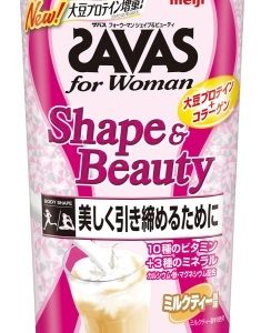 ザバス(SAVAS) シェイプ&ビューティ ミルクティー風味 231g プロテイン ソイ 明治