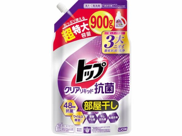 トップクリアリキッド抗菌詰替超特大９００ｇ