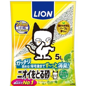 ニオイをとる砂リラックスグリーン5L