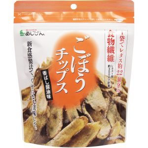 ごぼうチップス 香ばし醤油味コウショウユアジ
