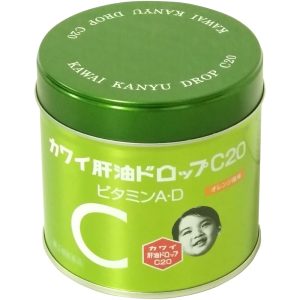 カワイ肝油ドロップC20 180粒 オレンジ風味