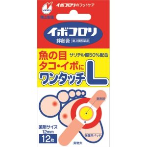 イボコロリ絆創膏 ワンタッチＬサイズ　１２枚