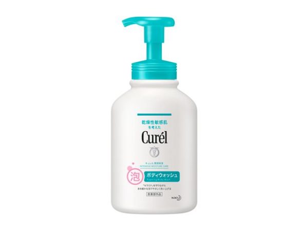 キュレル 泡ボディウォッシュ ポンプ　４８０ml