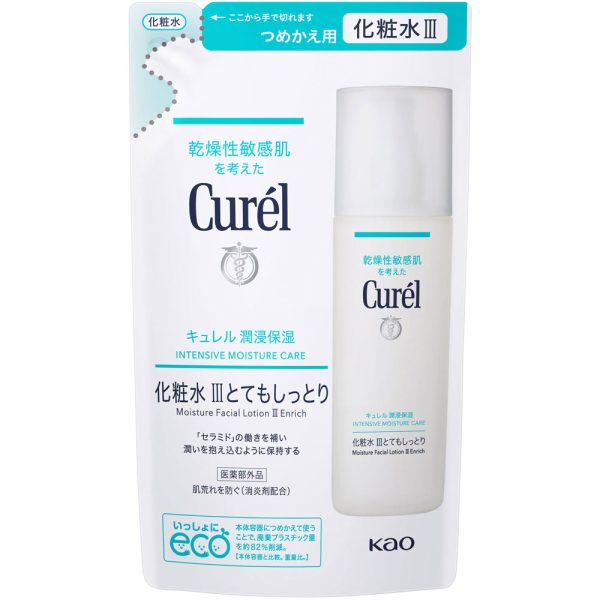 キュレル 潤浸保湿 化粧水Ⅲ とてもしっとり つめかえ用　１３０ml