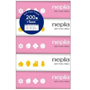 4901121635071 ネピアソフトパックティシュ200W 5P
